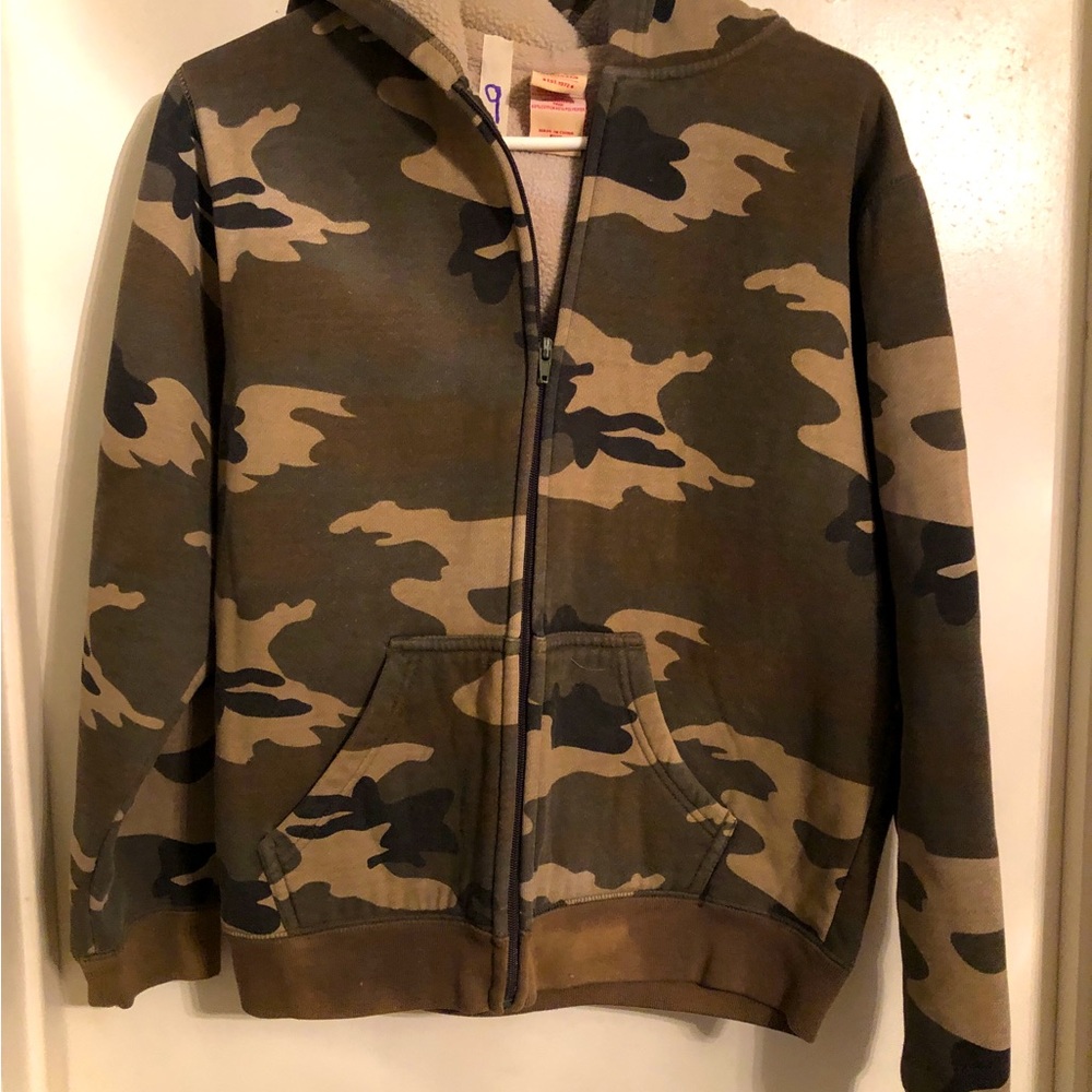 Boys camo jacket